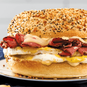 Big City Pastrami Egg Sandwich