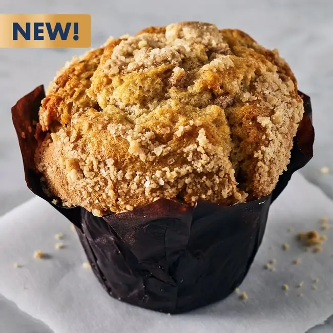 Noah's NY Bagels New Limited Time Offer Cinnamon Chip Muffin Image