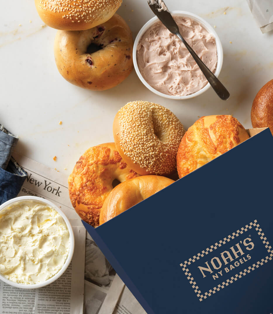 Our Nosh Noah's New York Bagels