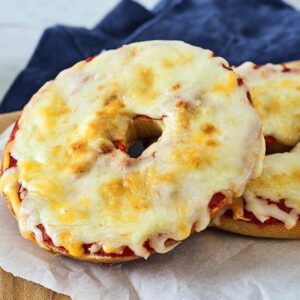 Pizza Bagel Cheese