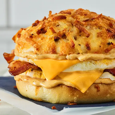 Double-Stack Egg Sandwich