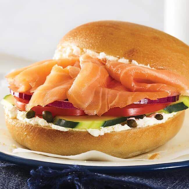 Nova Lox Sandwich