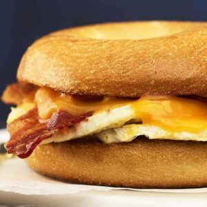 Bacon & Cheddar Egg Sandwich