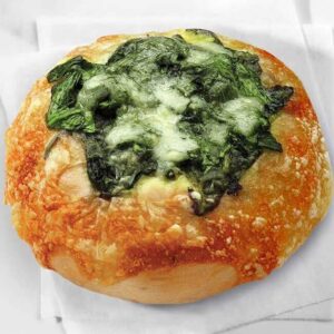 Spinach & Swiss Gourmet Bagel