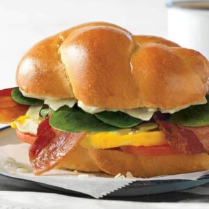 Breakfast BLT Egg Sandwich