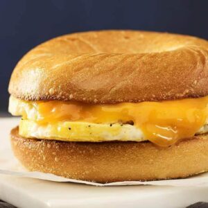 Cheddar Cheese Egg Sandwich