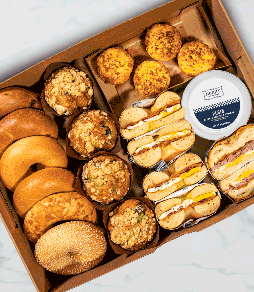 ROTATING SLIDESHOW: 1. Brunch Box 2. Nova Lox Plate