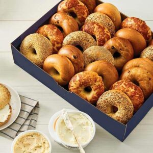Two Dozen Bagels with Shmear