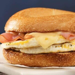 Ham & Swiss Egg Sandwich