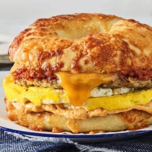 Santa Fe Turkey Sausage Egg Sandwich